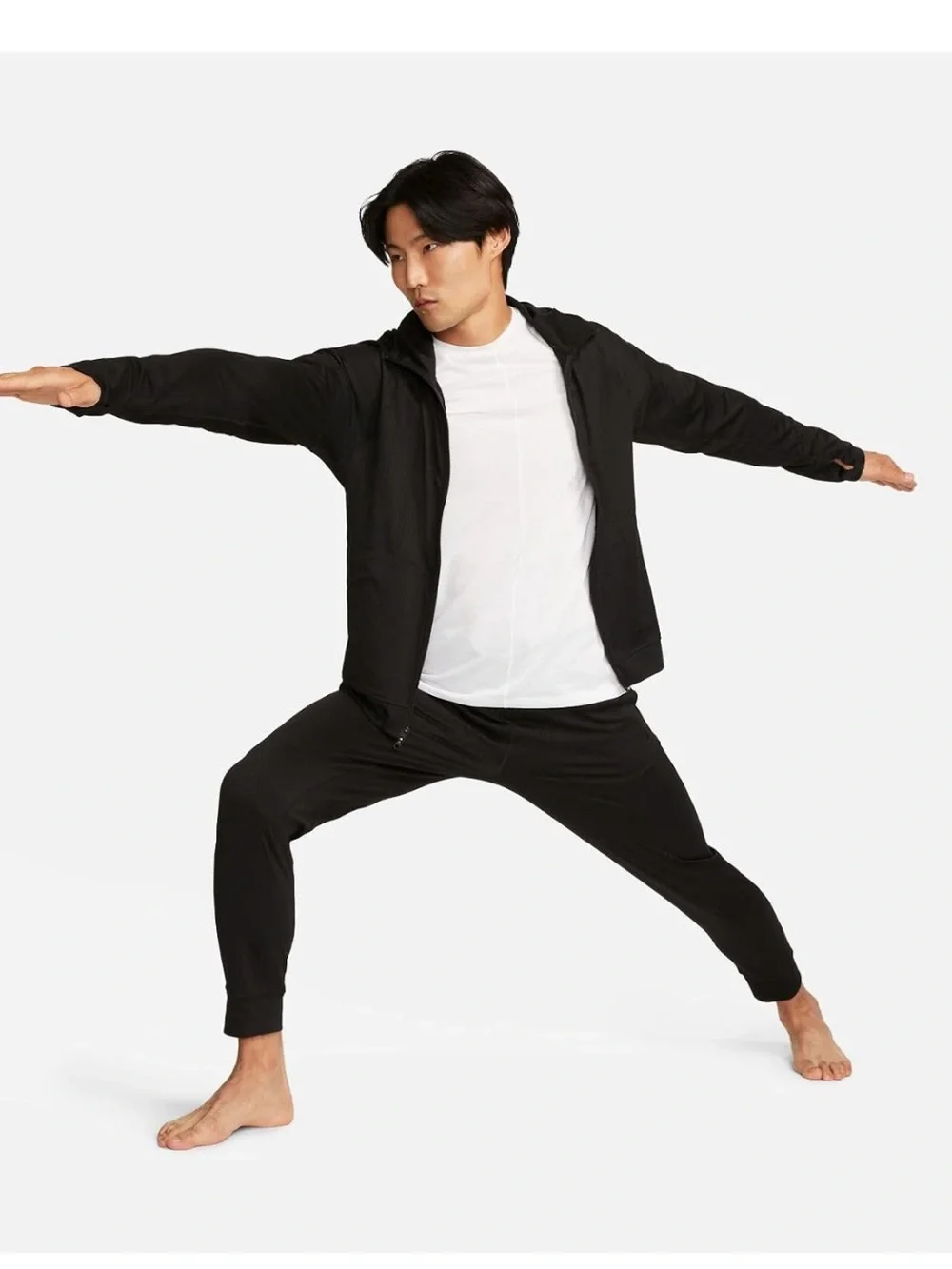 Nike Men's Yoga Dri-Fit TrainerTaperd Pants Black 2XL
